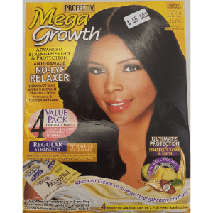 Mega Growth – No-Lye Relaxer Value 4 Pack – Australian Stock – Safe Genuine ProductDetach -African-products