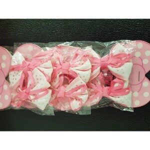 Kids Hair Clips – Pink & White – 6 ofDetach -African-products