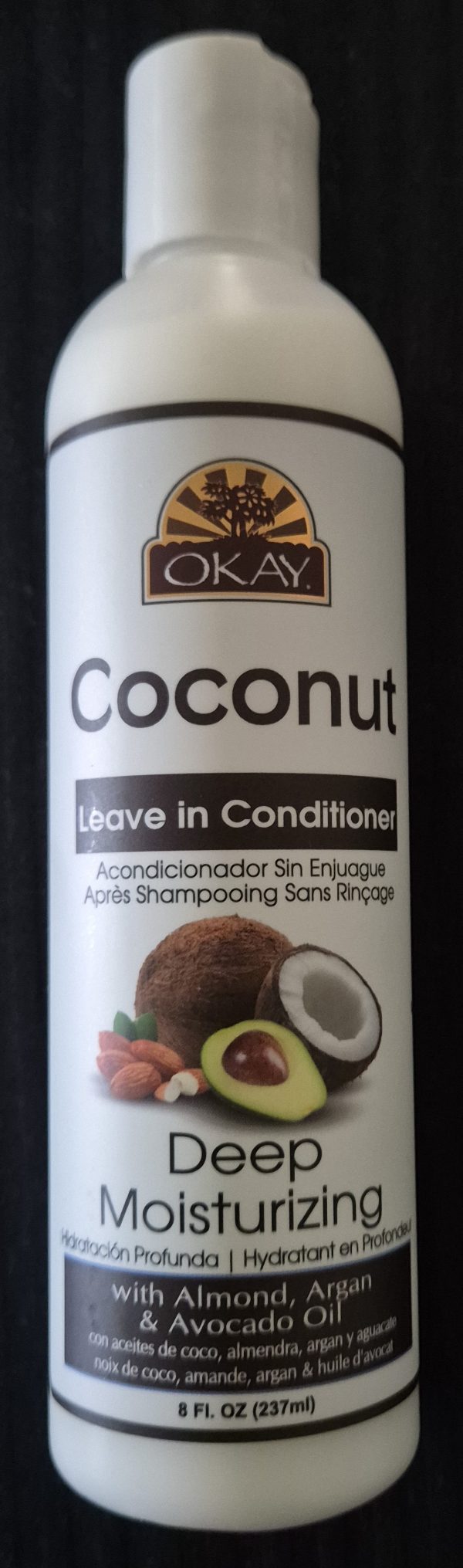 Okay Coconut Leave In Conditioner - 237ml - Safe Genuine Product